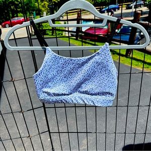 NWOT ~ All Fenix ~ xs ~ blue sports bra